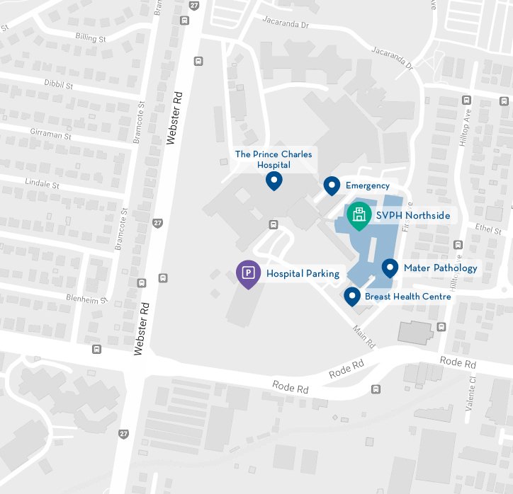 Map of Hospital