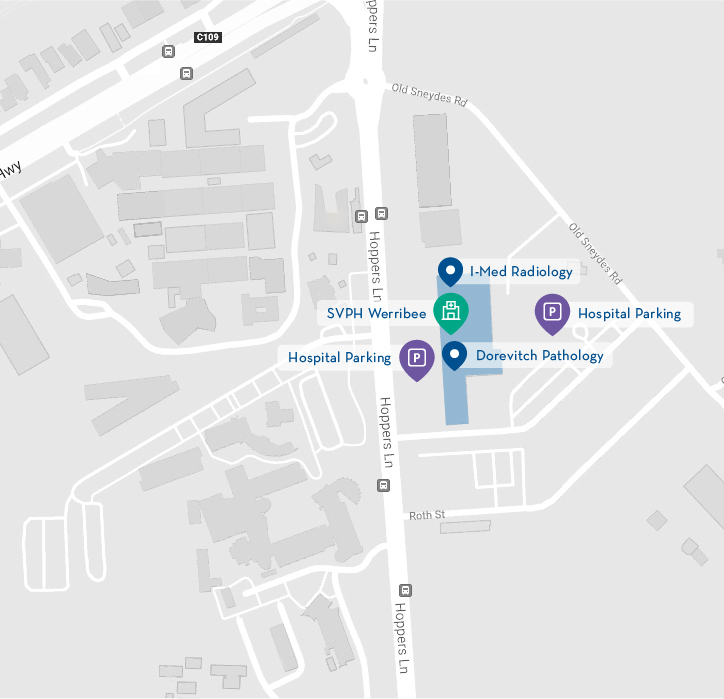Map of Hospital
