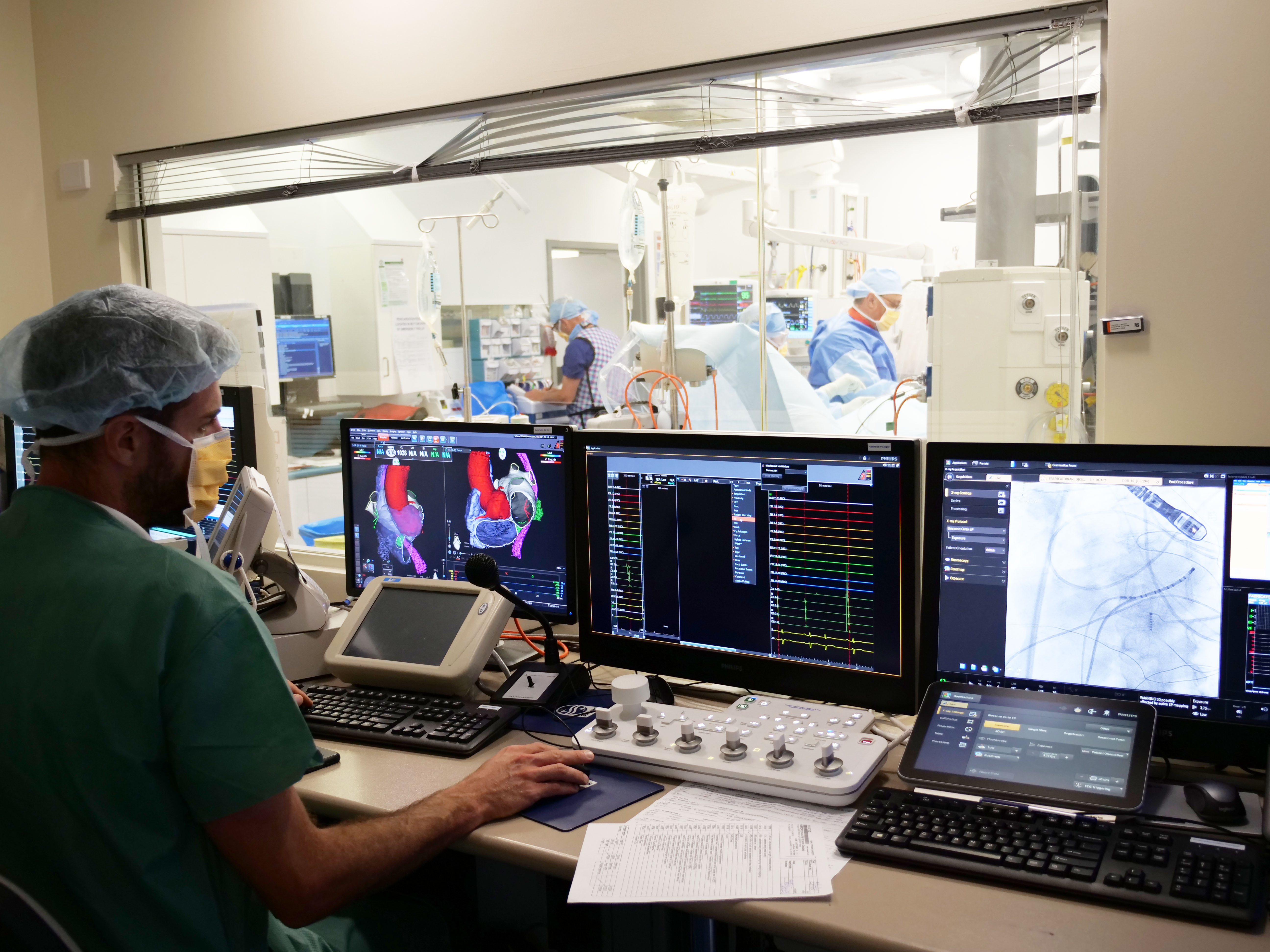 Upgraded Cardiac Catheterization Lab 